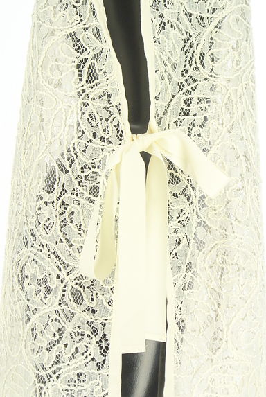 OSMOSIS（オズモーシス）の古着「loaf 総レースロングベスト（ベスト・ジレ）」大画像５へ