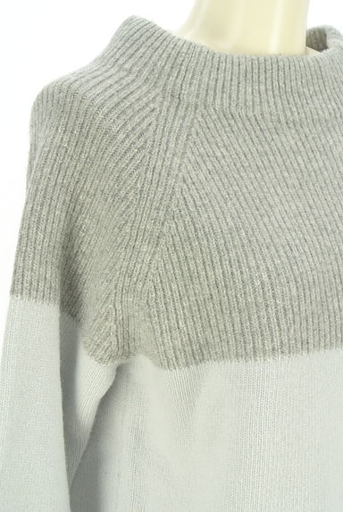 23区（ニジュウサンク）の古着「バイカラーボトルネックニット（ニット）」大画像４へ