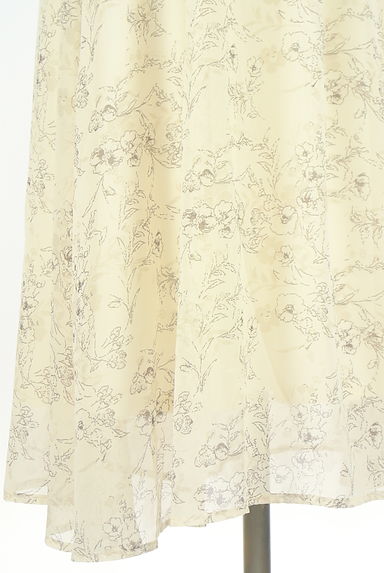 anySiS（エニィスィス）の古着「花柄シフォンロングフレアワンピース（ワンピース・チュニック）」大画像５へ