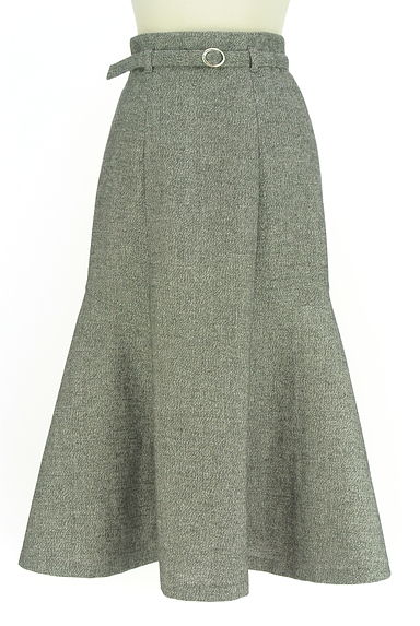 クリックで大画像表示 anySiS(エニィスィス)の古着「ベルト付きマーメイドラメスカート(ロングスカート・マキシスカート)」大画像1へ