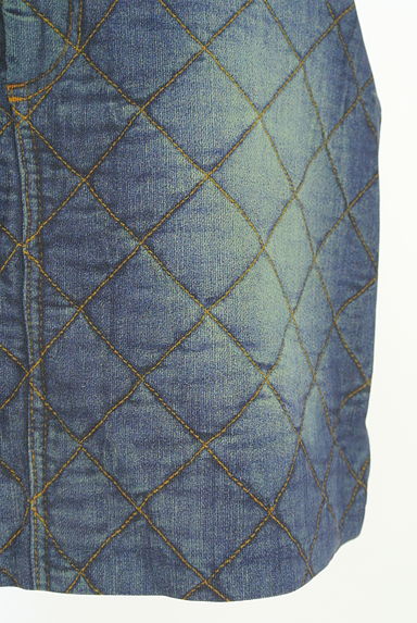 HIROKO BIS（ヒロコビス）の古着「esseNtieL HIROKO BIS フェイクプリントミニスカ（ミニスカート）」大画像５へ