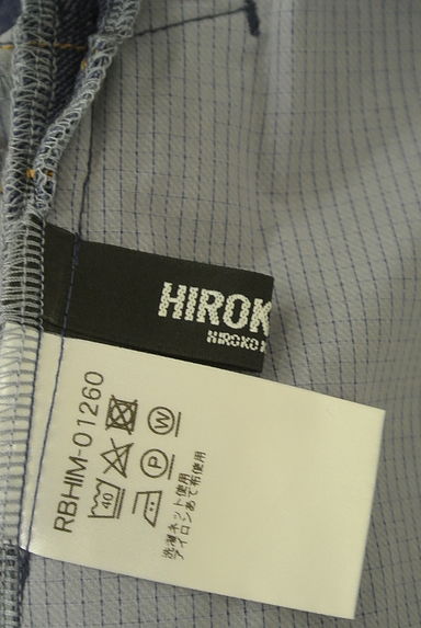 HIROKO BIS（ヒロコビス）の古着「デニム風ロングフレアスカート（スカート）」大画像６へ