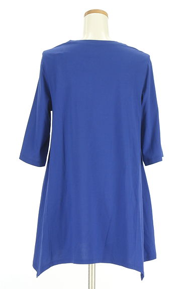 HIROKO BIS（ヒロコビス）の古着「ロゴ刺繍フレアチュニック（カットソー・プルオーバー）」大画像２へ