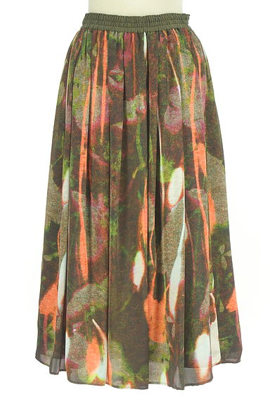 クリックで大画像表示 HIROKO BIS(ヒロコビス)の古着「総柄ロングスカート(ロングスカート・マキシスカート)」大画像1へ