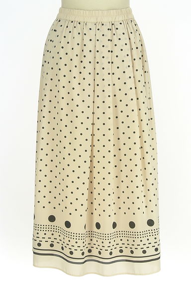 HIROKO BIS（ヒロコビス）の古着「ドット柄ロングシフォンスカート（ロングスカート・マキシスカート）」大画像２へ
