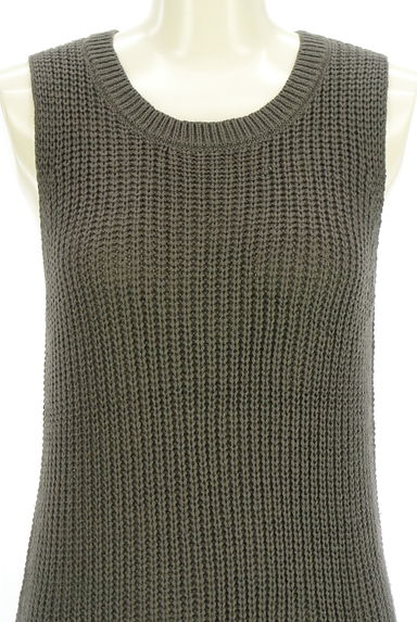 axes femme（アクシーズファム）の古着「ローゲージニットロングワンピース（ワンピース・チュニック）」大画像４へ