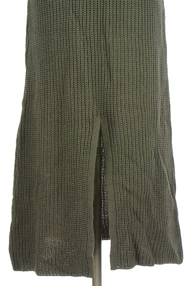 axes femme（アクシーズファム）の古着「ローゲージニットロングワンピース（ワンピース・チュニック）」大画像５へ