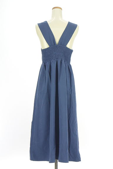 axes femme（アクシーズファム）の古着「フロントプリーツロングジャンスカ（キャミワンピース）」大画像２へ