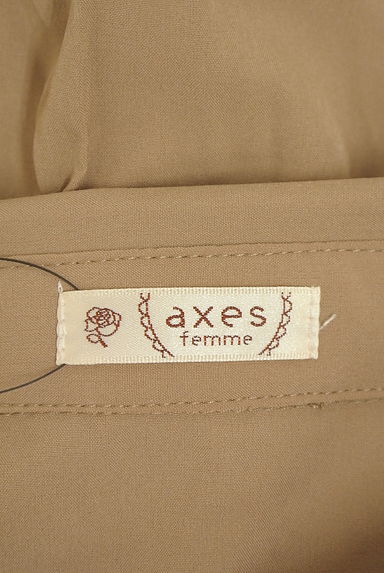 axes femme（アクシーズファム）の古着「レース切替バイカラーロングシャツワンピ（ワンピース・チュニック）」大画像６へ