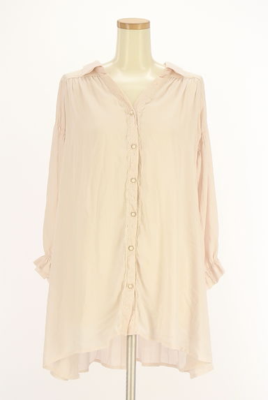 axes femme（アクシーズファム）の古着「バックプリーツチュニックブラウス（ブラウス）」大画像１へ