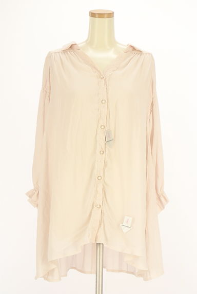 axes femme（アクシーズファム）の古着「バックプリーツチュニックブラウス（ブラウス）」大画像４へ