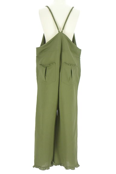 axes femme（アクシーズファム）の古着「ワイドサロペットパンツ（オーバーオール・サロペット）」大画像２へ