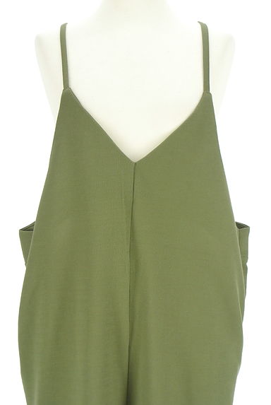 axes femme（アクシーズファム）の古着「ワイドサロペットパンツ（オーバーオール・サロペット）」大画像４へ