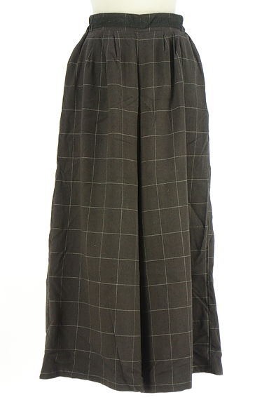 axes femme（アクシーズファム）の古着「チェック柄起毛サロペットパンツ（オーバーオール・サロペット）」大画像５へ