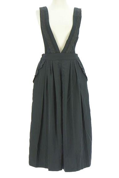 クリックで大画像表示 axes femme(アクシーズファム)の古着「ミモレ丈タックフレアパンツ(オーバーオール・サロペット)」大画像1へ