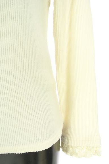 axes femme（アクシーズファム）の古着「レース切替ハイネックプルオーバー（カットソー・プルオーバー）」大画像５へ