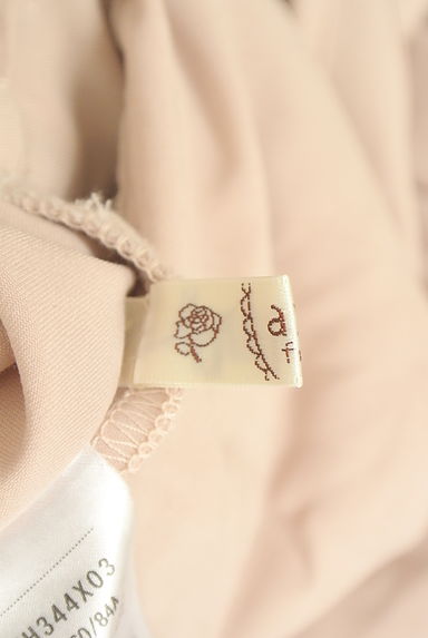 クリックで大画像表示 axes femme(アクシーズファム)の古着「花柄刺繍ミモレ丈サロペットパンツ(キャミワンピース)」大画像6へ