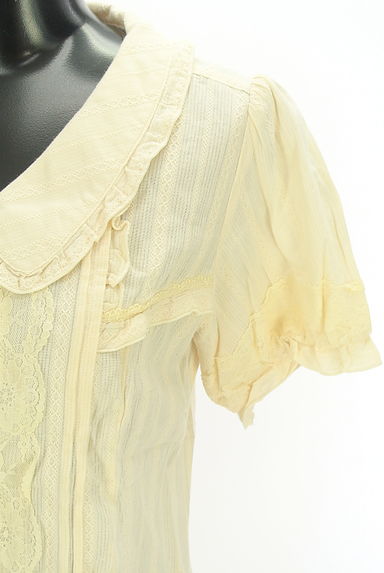 axes femme（アクシーズファム）の古着「コットンレースブラウス（ブラウス）」大画像４へ