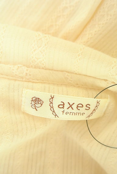 axes femme（アクシーズファム）の古着「コットンレースブラウス（ブラウス）」大画像６へ