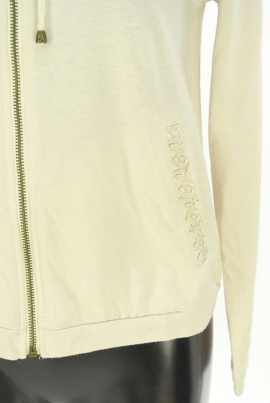 axes femme（アクシーズファム）の古着「レースヨークジップパーカー（スウェット・パーカー）」大画像５へ