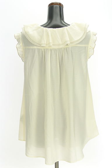 axes femme（アクシーズファム）の古着「フリルカラーフレアブラウス（ブラウス）」大画像２へ