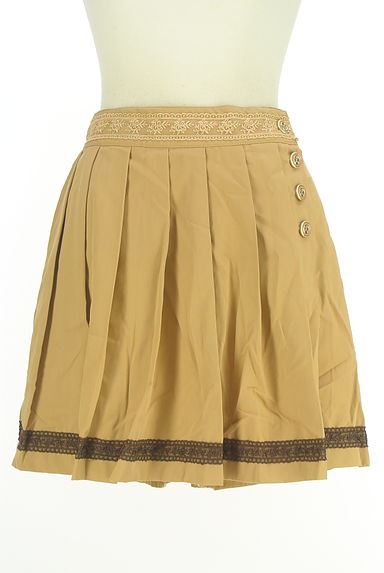 クリックで大画像表示 axes femme(アクシーズファム)の古着「裏地ショートパンツタイプタックプリーツスカート(ミニスカート)」大画像1へ