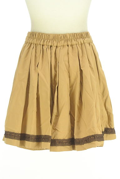 クリックで大画像表示 axes femme(アクシーズファム)の古着「裏地ショートパンツタイプタックプリーツスカート(ミニスカート)」大画像2へ