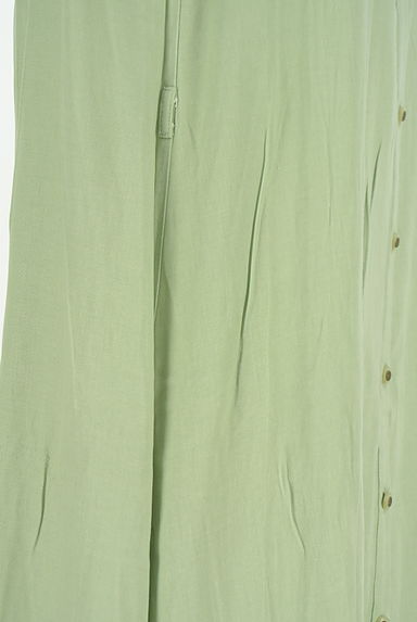 axes femme（アクシーズファム）の古着「花刺繍入りロングシャツワンピース（ワンピース・チュニック）」大画像５へ