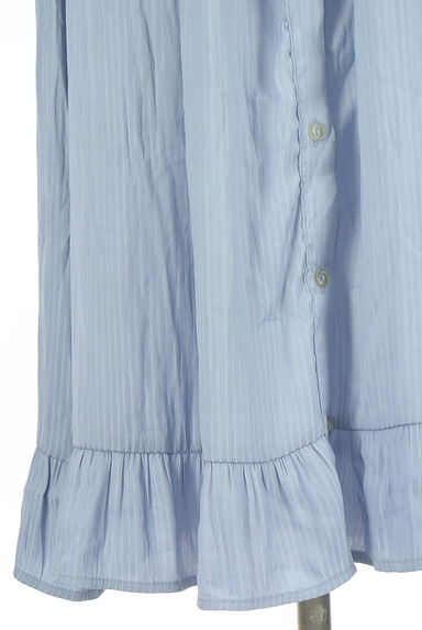 axes femme（アクシーズファム）の古着「ストライプロングシャツワンピース（ワンピース・チュニック）」大画像５へ