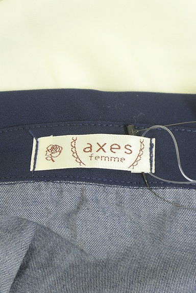 axes femme（アクシーズファム）の古着「刺繍入りフレアシフォンブラウス（ブラウス）」大画像６へ