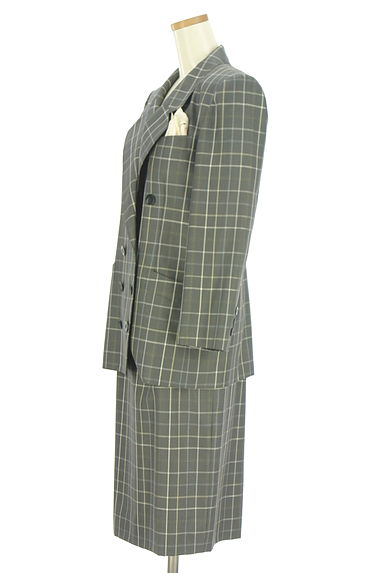 LEILIAN（レリアン）の古着「ミドル丈ジャケット+膝下タイトスカート（セットアップ（ジャケット＋スカート））」大画像３へ