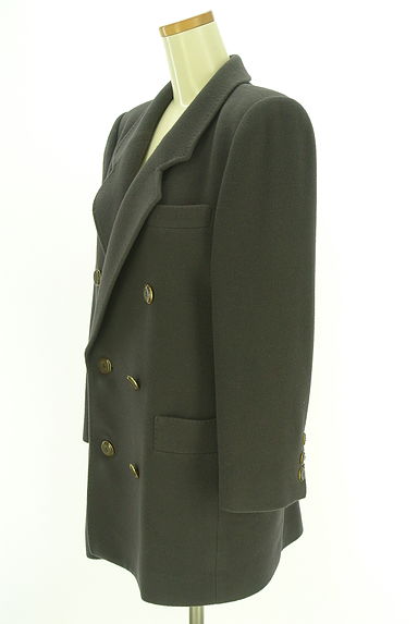 LEILIAN（レリアン）の古着「肩パット入りミドル丈コート（コート）」大画像３へ