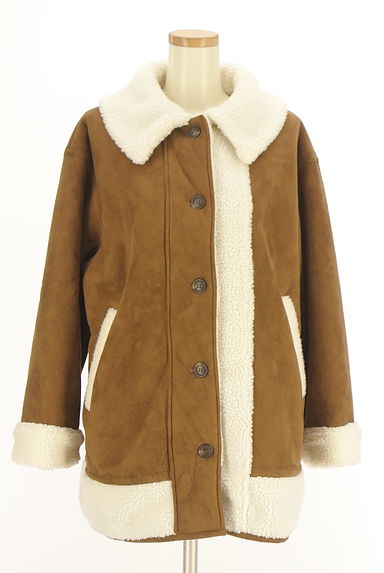 Samansa Mos2（サマンサモスモス）の古着「ehka sopo エコムートンコート（コート）」大画像１へ