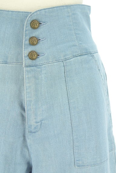 axes femme（アクシーズファム）の古着「裾花柄刺繍デニムパンツ（デニムパンツ）」大画像４へ