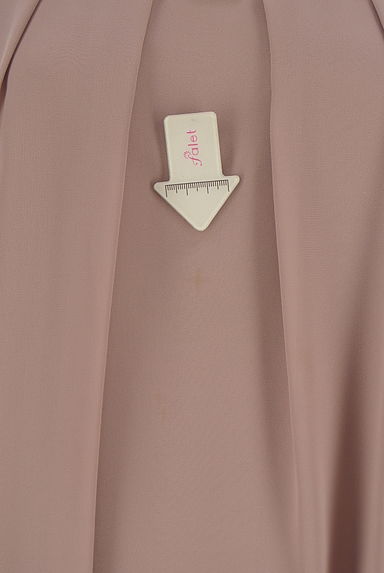 axes femme（アクシーズファム）の古着「花フリル膝丈シフォンワンピース（ワンピース・チュニック）」大画像５へ