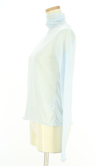 Te chichi（テチチ）の古着「メロウフリルハイネックシアーカットソー（カットソー・プルオーバー）」大画像３へ