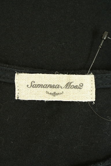 クリックで大画像表示 Samansa Mos2(サマンサモスモス)の古着「カットワークレース切替フレンチスリーブカットソー(カットソー・プルオーバー)」大画像6へ