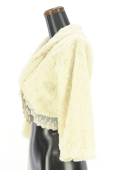 axes femme（アクシーズファム）の古着「エコファーショートボレロ（カーディガン・ボレロ）」大画像３へ