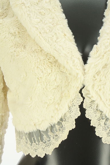 axes femme（アクシーズファム）の古着「エコファーショートボレロ（カーディガン・ボレロ）」大画像４へ