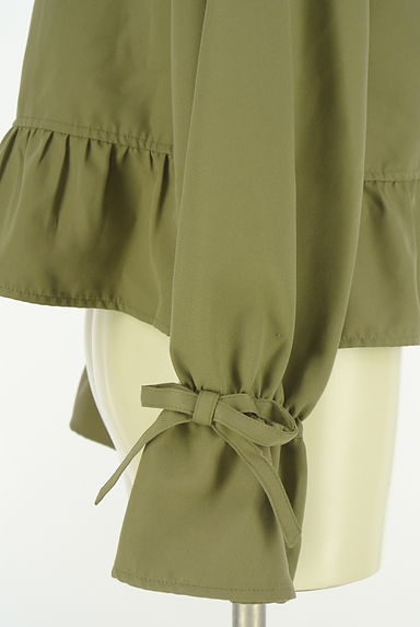 axes femme（アクシーズファム）の古着「ショート丈トレンチコート（ジャケット）」大画像５へ