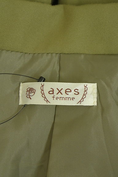 axes femme（アクシーズファム）の古着「ショート丈トレンチコート（ジャケット）」大画像６へ