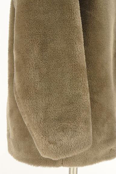 UNFILO（アンフィーロ）の古着「エコファーミドル丈ノーカラーコート（コート）」大画像５へ