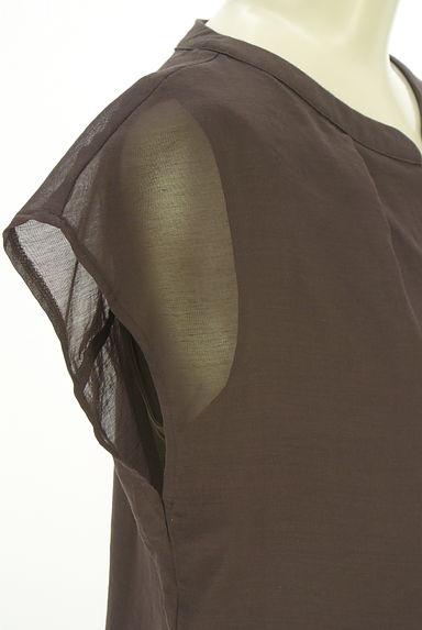 INDIVI（インディヴィ）の古着「フレンチスリーブキーネックブラウス（カットソー・プルオーバー）」大画像５へ