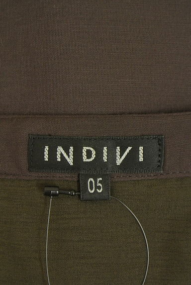 INDIVI（インディヴィ）の古着「フレンチスリーブキーネックブラウス（カットソー・プルオーバー）」大画像６へ