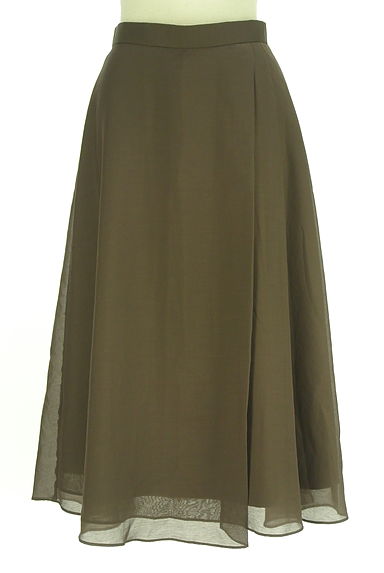 INDIVI（インディヴィ）の古着「シアーロングスカート（スカート）」大画像１へ