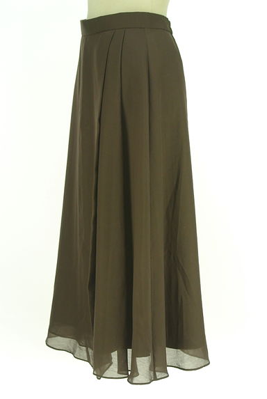 INDIVI（インディヴィ）の古着「シアーロングスカート（スカート）」大画像３へ