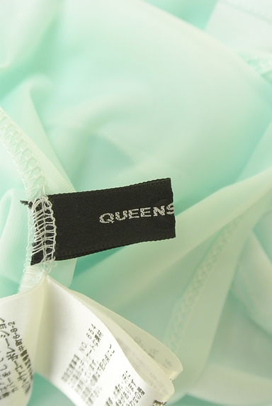 QUEENS COURT（クイーンズコート）の古着「刺繍レースキャンディスリーブブラウス（カットソー・プルオーバー）」大画像６へ