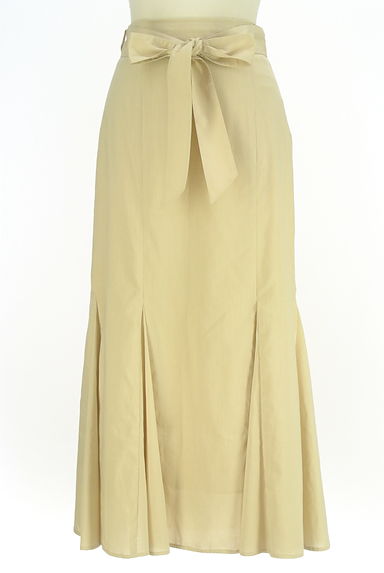 クリックで大画像表示 PLST(プラステ)の古着「ベルト付きマーメイドロング スカート(ロングスカート・マキシスカート)」大画像1へ