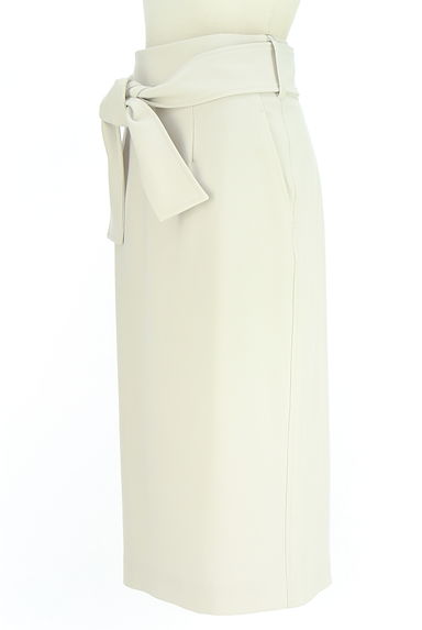 クリックで大画像表示 PLST(プラステ)の古着「ベルト付きツイルタイトスカート(スカート)」大画像3へ