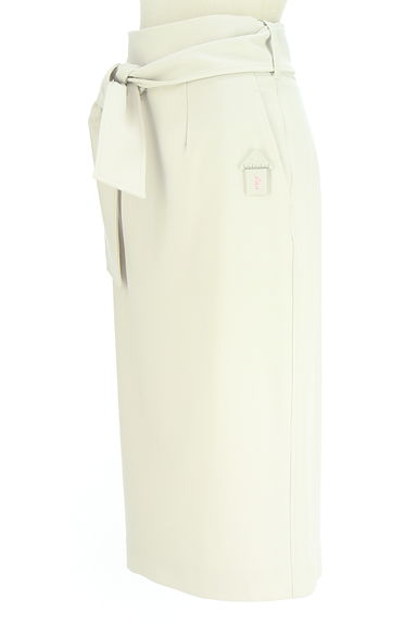 クリックで大画像表示 PLST(プラステ)の古着「ベルト付きツイルタイトスカート(スカート)」大画像4へ